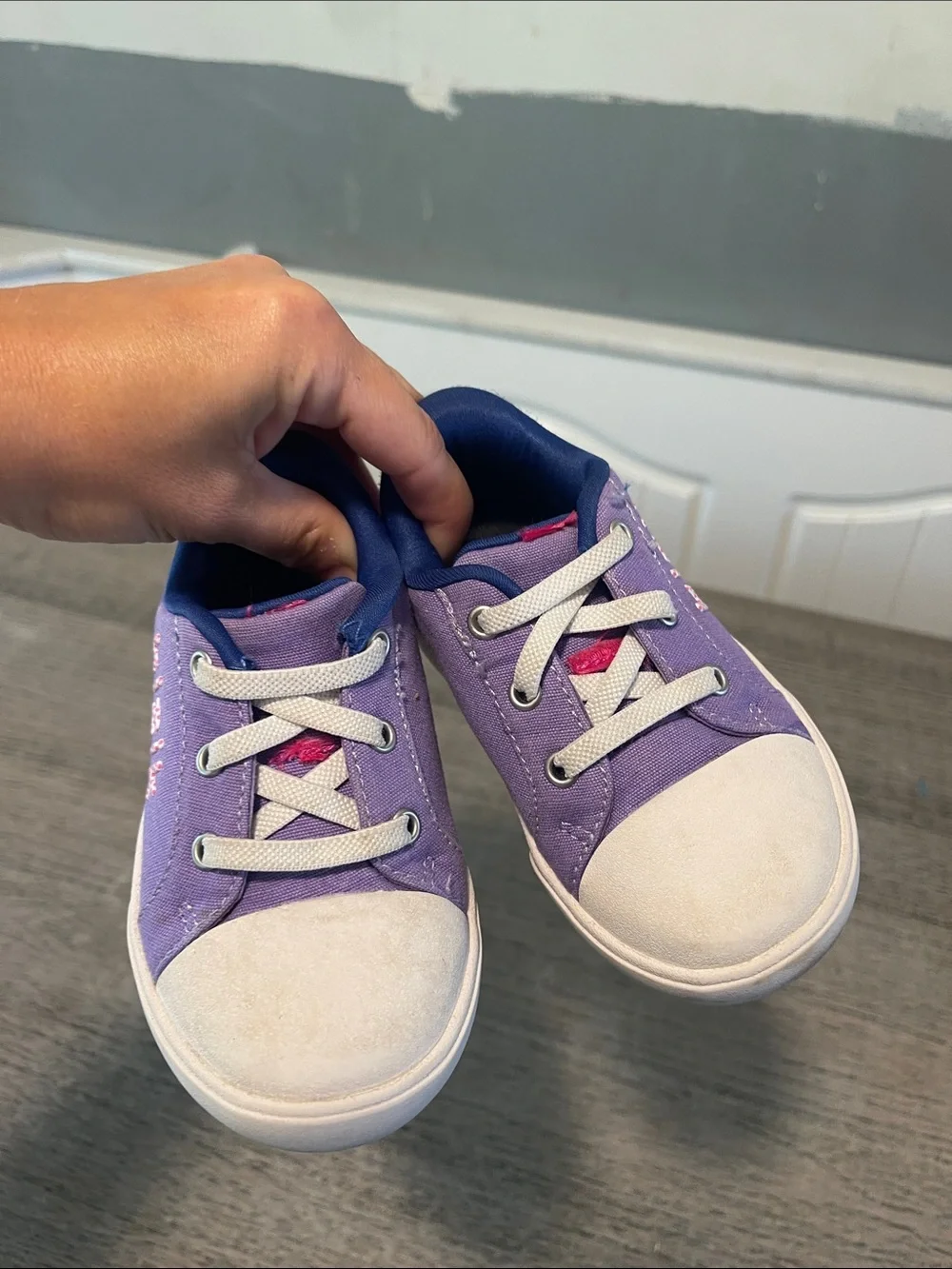 Kizik Brewster Toddler Hands Free Sneakers Paisley Purple Toddler Girl 7C